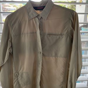 Woman’s Redington Khaki Blouse Medium